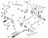 Poulan / Weed Eater PP12R38MIA - Poulan Pro Lawn Tractor Ersatzteile BRAKE / REAR MOWER LIFT ASSEMBLY