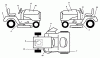 Poulan / Weed Eater PP1338A - Poulan Pro Lawn Tractor Ersatzteile Decals