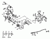Poulan / Weed Eater PP1438B - Poulan Pro Lawn Tractor Ersatzteile TRANSAXLE AND REAR WHEEL