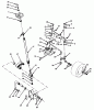 Poulan / Weed Eater PP1442 - Poulan Pro Lawn Tractor Ersatzteile STEERING FRONT AXLES AND WHEELS