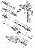 Poulan / Weed Eater PP1442 - Poulan Pro Lawn Tractor Ersatzteile TRANSAXLE FOOTE DANA - MODEL NUMBER 4360-19