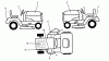 Poulan / Weed Eater PP14542K - Poulan Pro Lawn Tractor Ersatzteile DECALS