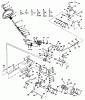Poulan / Weed Eater PP14H44A - Poulan Pro Lawn Tractor Ersatzteile STEERING ASSEMBLY