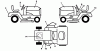 Poulan / Weed Eater PP15H42K - Poulan Pro Lawn Tractor Ersatzteile DECALS