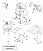 Poulan / Weed Eater PP15H42K - Poulan Pro Lawn Tractor Ersatzteile ENGINE