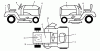 Poulan / Weed Eater PP1644JA - Poulan Pro Lawn Tractor Ersatzteile DECALS