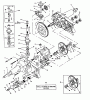 Poulan / Weed Eater PP16H44 - Poulan Pro Lawn Tractor Ersatzteile AGRI-FAB TRANSAXLE MODEL NUMBER 121431X