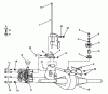Poulan / Weed Eater PP16H44 - Poulan Pro Lawn Tractor Ersatzteile TRANSAXLE AND PUMP ASSEMBLY