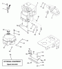 Poulan / Weed Eater PP16H46B - Poulan Pro Lawn Tractor Ersatzteile Engine