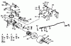Poulan / Weed Eater PP1844 - Poulan Pro Lawn Tractor Ersatzteile TRANSAXLE AND REAR WHEEL