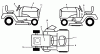 Poulan / Weed Eater PP1844KA - Poulan Pro Lawn Tractor Ersatzteile DECALS