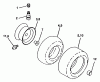 Poulan / Weed Eater PP1846 - Poulan Pro Lawn Tractor Ersatzteile Wheels & Tires