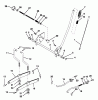 Poulan / Weed Eater PP18H44JA - Poulan Pro Lawn Tractor Ersatzteile MOWER LIFT ASSEMBLY