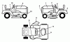 Poulan / Weed Eater PP2050 - Poulan Pro Lawn Tractor Ersatzteile DECALS