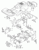 Poulan / Weed Eater PP20H46A - Poulan Pro Lawn Tractor Ersatzteile Chassis And Enclosures