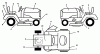 Poulan / Weed Eater PP20H46A - Poulan Pro Lawn Tractor Ersatzteile Decals