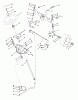 Poulan / Weed Eater PP20H50JA - Poulan Pro Lawn Tractor Ersatzteile STEERING ASSEMBLY