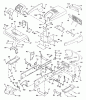 Poulan / Weed Eater PP22H50 - Poulan Pro Lawn Tractor Ersatzteile Chassis and Enclosures