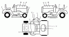 Poulan / Weed Eater PP22H50 - Poulan Pro Lawn Tractor Ersatzteile Decals