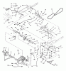 Poulan / Weed Eater PP22H50 - Poulan Pro Lawn Tractor Ersatzteile Ground Drive