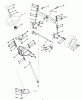 Poulan / Weed Eater PP22H50K - Poulan Pro Lawn Tractor Ersatzteile STEERING ASSEMBLY