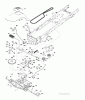 Poulan / Weed Eater PXT12530 (96046003000) - Poulan XT Lawn Tractor (2010-01) Ersatzteile DRIVE