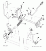 Poulan / Weed Eater PXT12530 (96046003000) - Poulan XT Lawn Tractor (2010-01) Ersatzteile MOWER LIFT / DECK LIFT