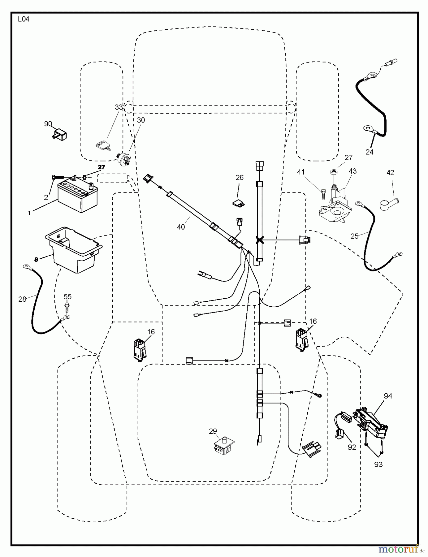 Poulan / Weed Eater Rasen und Gartentraktoren PXT175G42 (96016002401) - Poulan XT Lawn Tractor (2011-03) ELECTRICAL