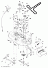 Poulan / Weed Eater PXT175G42 (96016002401) - Poulan XT Lawn Tractor (2011-03) Ersatzteile MOWER DECK / CUTTING DECK