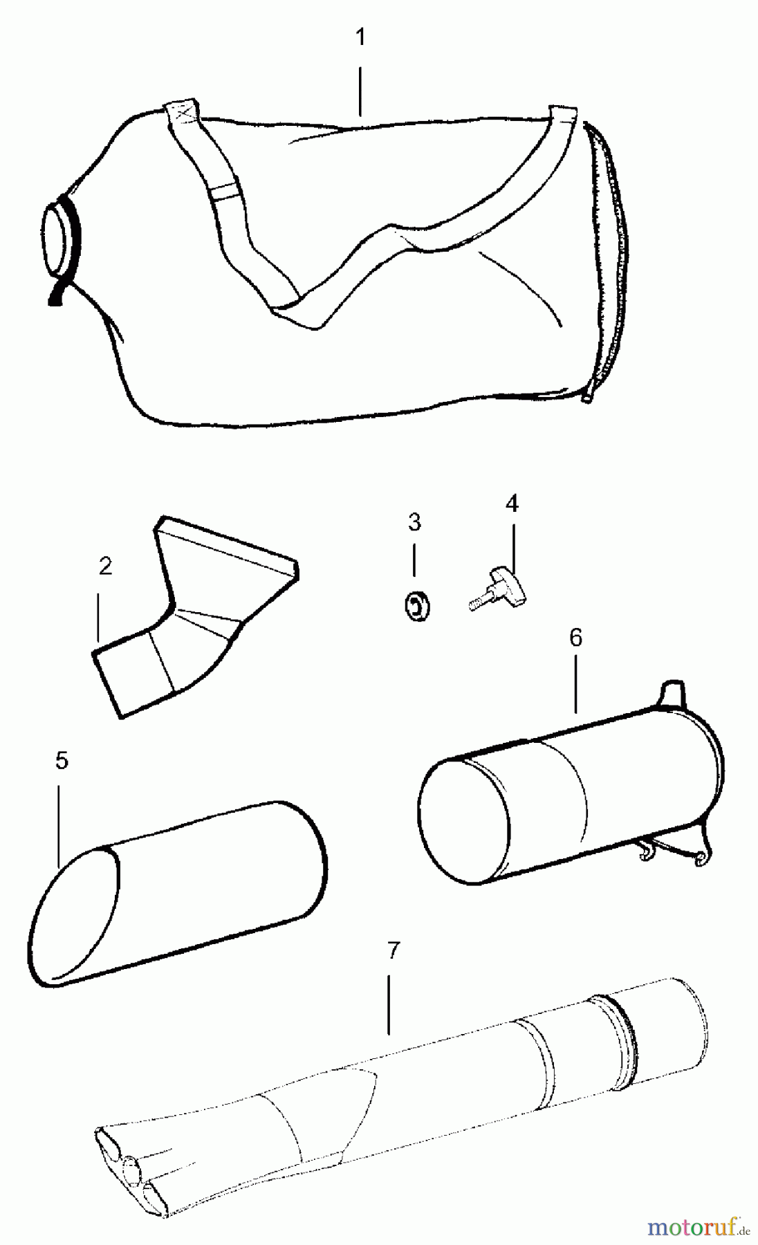 Poulan / Weed Eater Bläser / Sauger / Häcksler / Mulchgeräte BV1800LE (Type 1) - Weed Eater Barracuda Blower Vacuum Tube Assembly