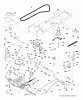 Poulan / Weed Eater PXT175G42 (96016002401) - Poulan XT Lawn Tractor (2011-03) Ersatzteile DRIVE