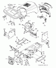 Poulan / Weed Eater PXT175G42 (96016002602) - Poulan XT Lawn Tractor (2012-12) Ersatzteile CHASSIS ENCLOSURES