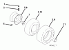 Poulan / Weed Eater PXT175G42 (96016002602) - Poulan XT Lawn Tractor (2012-12) Ersatzteile WHEELS TIRES