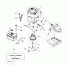 Poulan / Weed Eater W17542H (96041012000) - Weed Eater Lawn Tractor (2010-01) Ersatzteile ENGINE