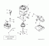 Poulan / Weed Eater W17542H (96041012002) - Weed Eater Lawn Tractor (2010-03) Ersatzteile ENGINE