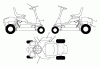 Poulan / Weed Eater WE261 (96022000801) - Weed Eater Lawn Tractor (2011-02) Ersatzteile DECALS