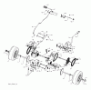 Poulan / Weed Eater WE261 (96022000802) - Weed Eater Lawn Tractor (2011-08) Ersatzteile DRIVE