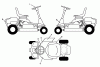 Poulan / Weed Eater WE261 (96022001103) - Weed Eater Lawn Tractor (2012-12) Ersatzteile DECALS