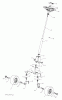 Poulan / Weed Eater WE261 (96024000103) - Weed Eater Lawn Tractor (2011-08) Ersatzteile STEERING