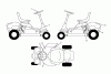 Poulan / Weed Eater WE261 (96024000201) - Weed Eater Lawn Tractor (2010-12) Ersatzteile DECALS