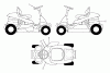 Poulan / Weed Eater WELRVBA30 (96026000100) - Weed Eater Lawn Tractor (2011-01) Ersatzteile DECALS