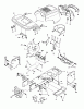 Poulan / Weed Eater WET2242STC - Weed Eater Lawn Tractor (2003-01) Ersatzteile CHASSIS ENCLOSURES