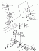Poulan / Weed Eater XC1120B - Poulan Pro Lawn Tractor Ersatzteile STEERING AND FRONT AXLE