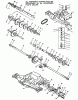 Poulan / Weed Eater XC1120B - Poulan Pro Lawn Tractor Ersatzteile TRANSAXLE FOOTE - MODEL NUMBER 4360-7