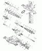 Poulan / Weed Eater XEL1122AR - Poulan Pro Lawn Tractor Ersatzteile TRANSAXLE FOOTE DANA - MODEL NUMBER 4360-7