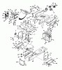 Poulan / Weed Eater XEY1142AR - Poulan Pro Lawn Tractor Ersatzteile CHASSIS AND ENCLOSURE