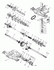 Poulan / Weed Eater XEY1142AR - Poulan Pro Lawn Tractor Ersatzteile TRANSAXLE FOOTE DANA - MODEL NUMBER 4360-19