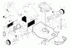 Poulan / Weed Eater 961420106 (96142010600) - Poulan Walk-Behind Mower (2012-03) Ersatzteile FRAME ENGINE