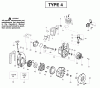 Poulan / Weed Eater BV1850LE (Type 4) - Weed Eater Barracuda Blower Ersatzteile Engine Type 4