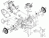 Poulan / Weed Eater PP752HIA - Poulan Pro Walk-Behind Mower Ersatzteile MOWER HOUSING, ENGINE B/S 124802